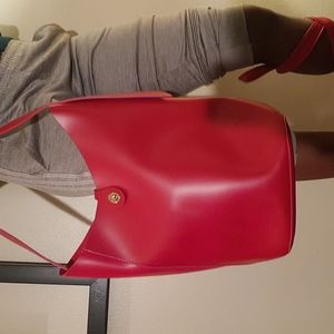 Red Hobo Bag